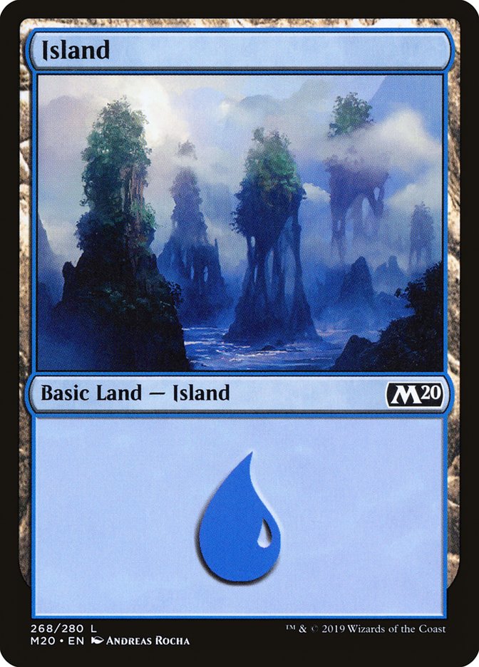 Island (268) [Core Set 2020] | Anubis Games and Hobby