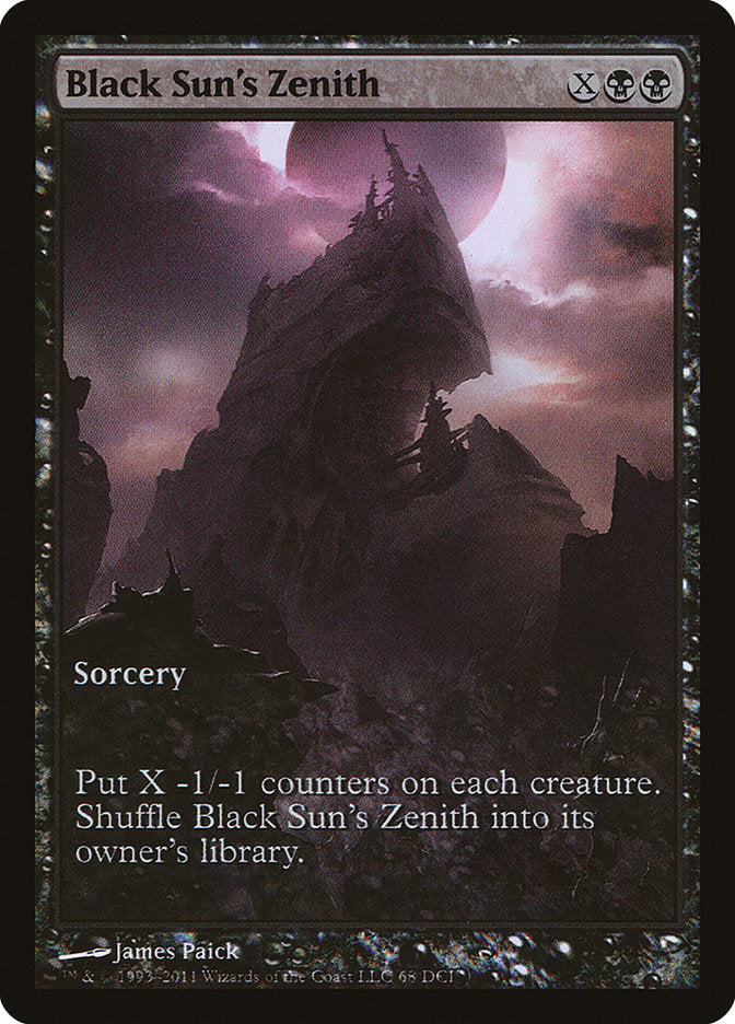 Black Sun's Zenith (Extended Art) [Mirrodin Besieged Promos] | Anubis Games and Hobby