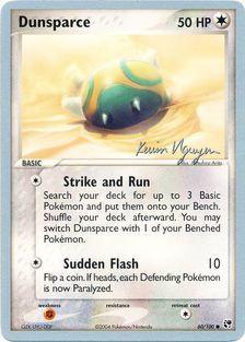 Dunsparce (60/100) (Team Rushdown - Kevin Nguyen) [World Championships 2004] | Anubis Games and Hobby