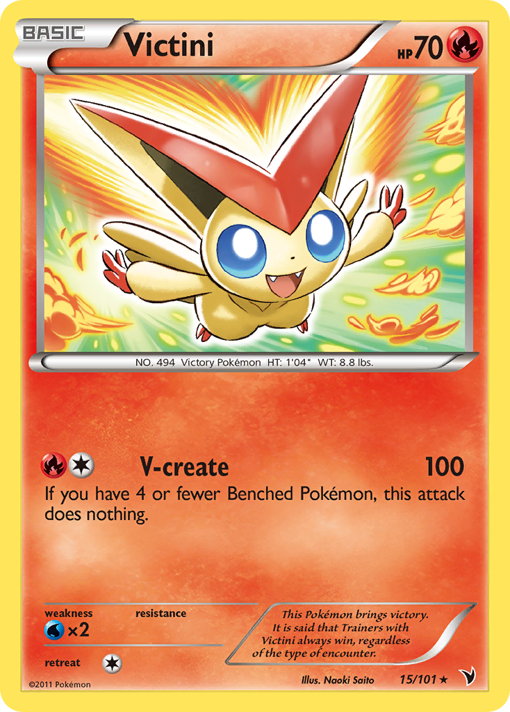 Victini (15/101) [Black & White: Noble Victories] | Anubis Games and Hobby