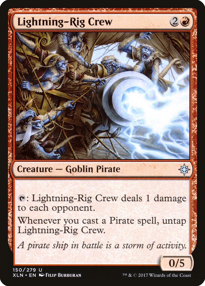 Lightning-Rig Crew [Ixalan] | Anubis Games and Hobby