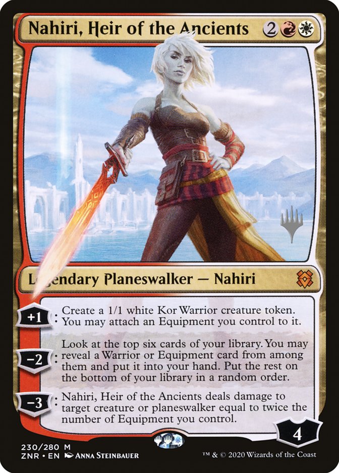 Nahiri, Heir of the Ancients (Promo Pack) [Zendikar Rising Promos] | Anubis Games and Hobby