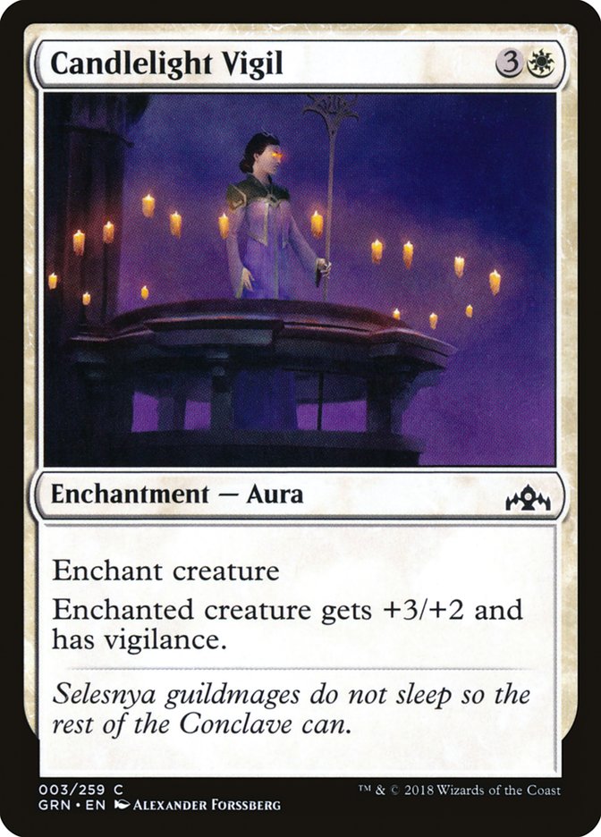 Candlelight Vigil [Guilds of Ravnica] | Anubis Games and Hobby