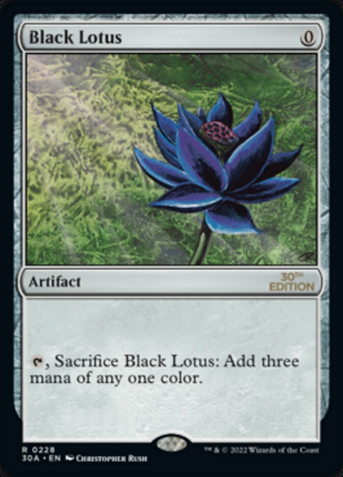 Black Lotus [30th Anniversary Edition] | Anubis Games and Hobby