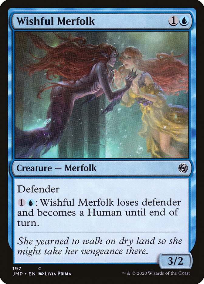 Wishful Merfolk [Jumpstart] | Anubis Games and Hobby