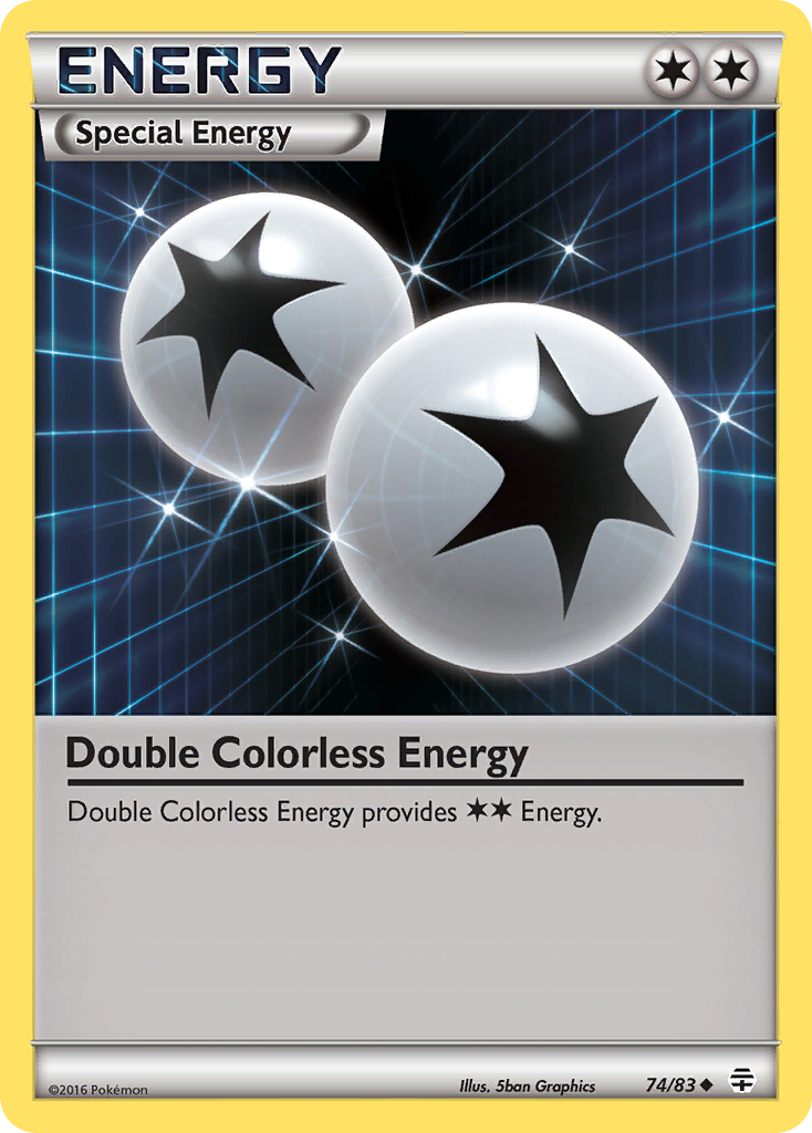 Double Colorless Energy (74/83) [XY: Generations] | Anubis Games and Hobby