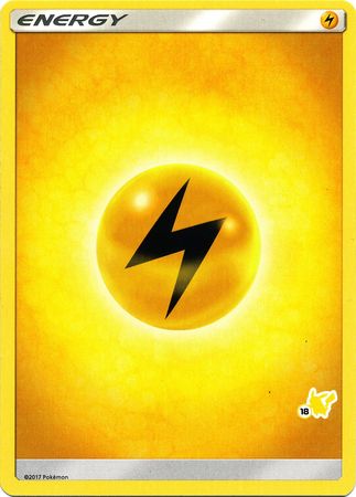 Lightning Energy (Pikachu Stamp #18) [Battle Academy 2020] | Anubis Games and Hobby