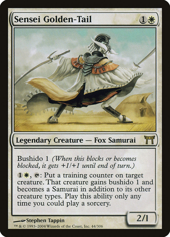 Sensei Golden-Tail [Champions of Kamigawa] | Anubis Games and Hobby