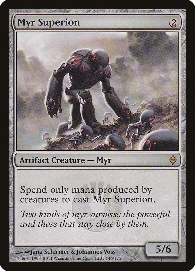 Myr Superion [New Phyrexia] | Anubis Games and Hobby