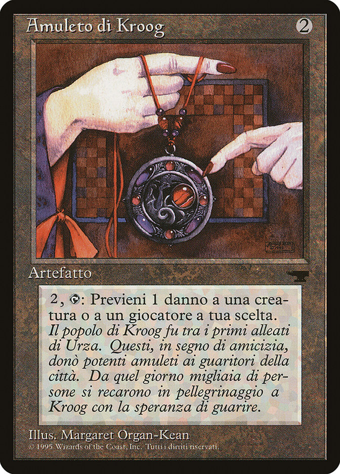 Amulet of Kroog (Italian) - "Amuleto di Kroog" [Rinascimento] | Anubis Games and Hobby