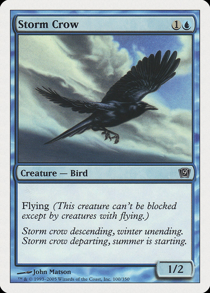 Storm Crow [Ninth Edition] | Anubis Games and Hobby