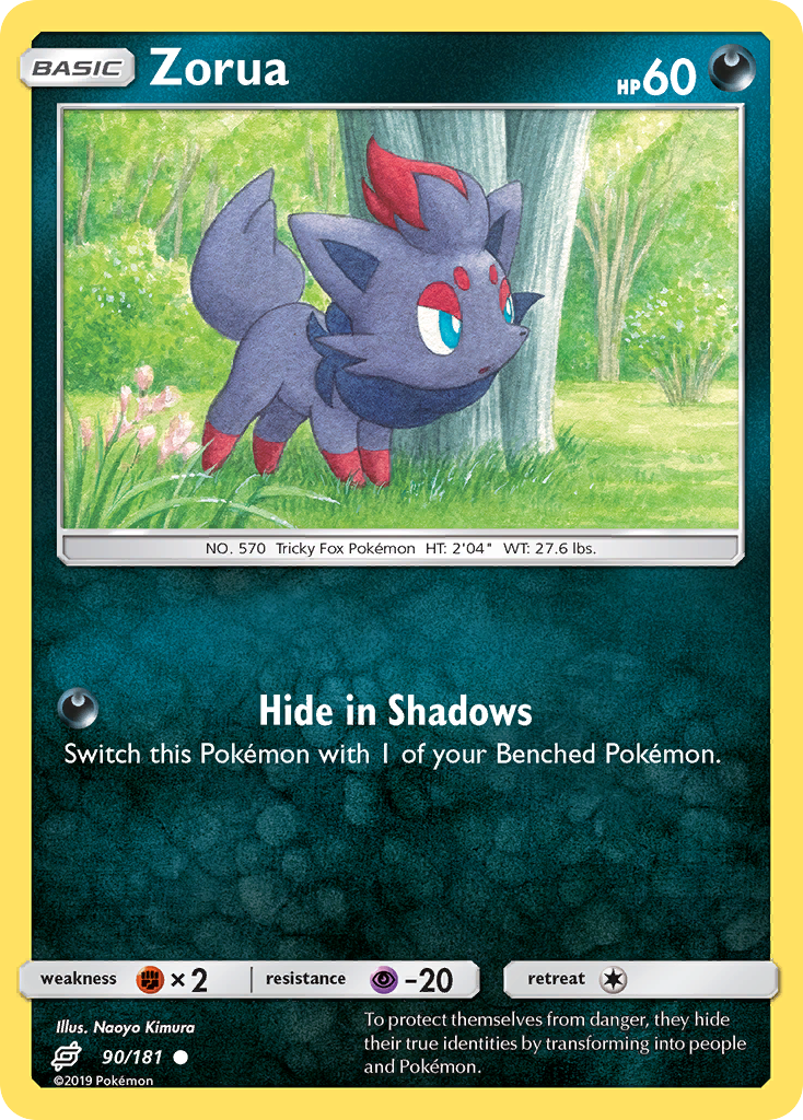 Zorua (90/181) [Sun & Moon: Team Up] | Anubis Games and Hobby