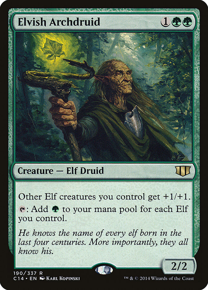 Elvish Archdruid [Commander 2014] | Anubis Games and Hobby