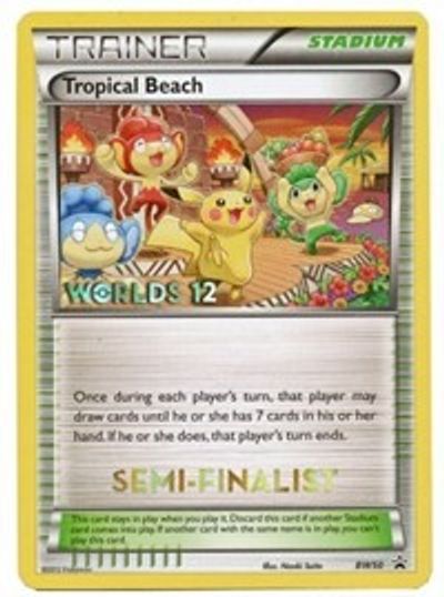 Tropical Beach (BW50) (Semi Finalist) [Black & White: Black Star Promos] | Anubis Games and Hobby