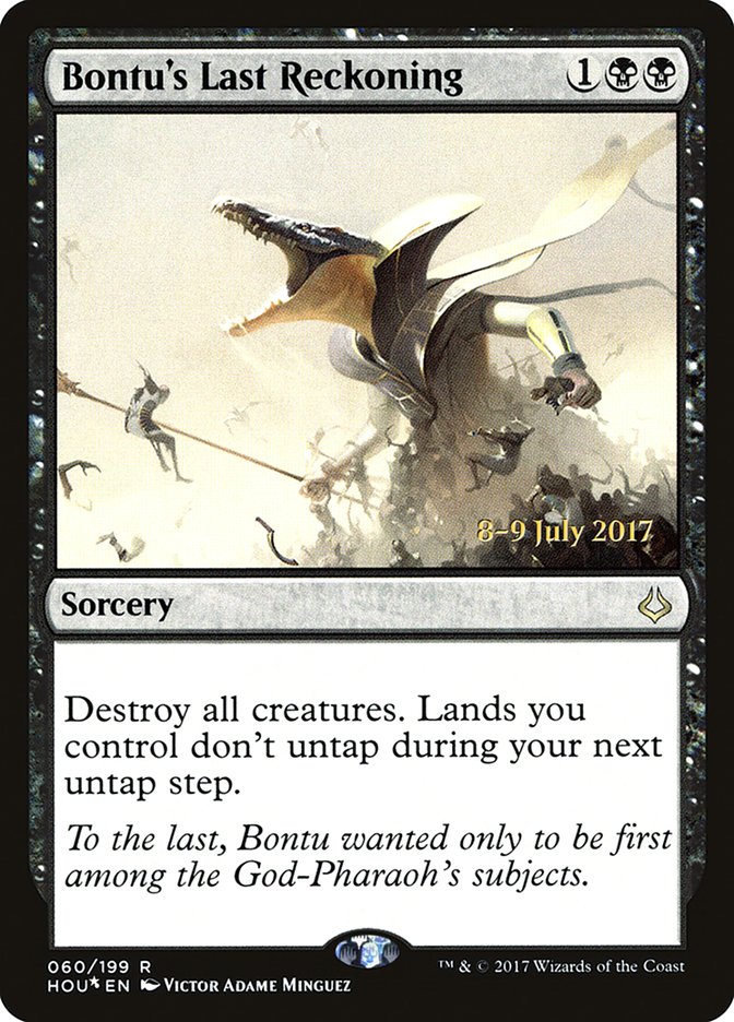 Bontu's Last Reckoning [Hour of Devastation Prerelease Promos] | Anubis Games and Hobby