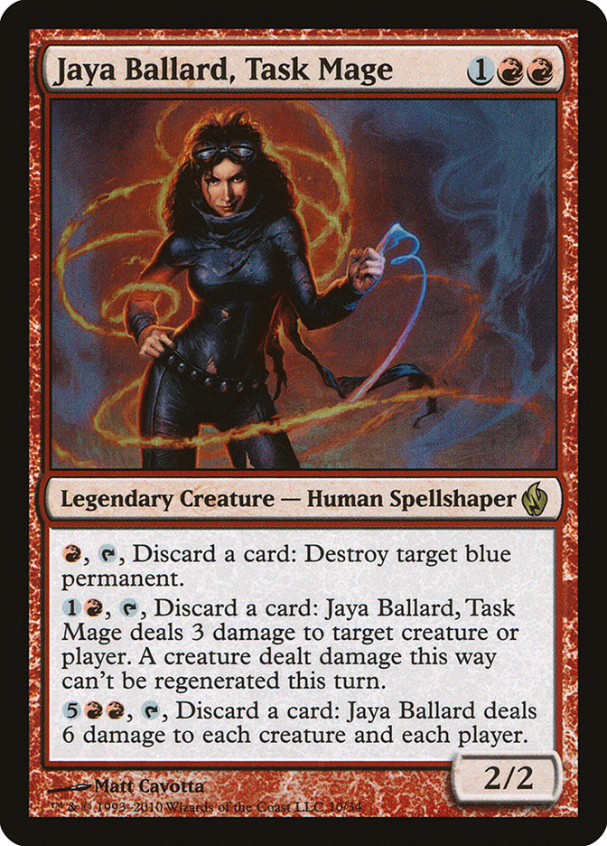 Jaya Ballard, Task Mage [Premium Deck Series: Fire and Lightning] | Anubis Games and Hobby