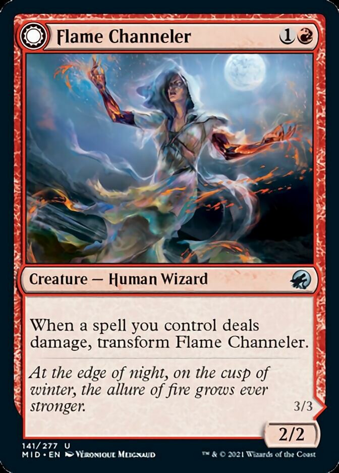 Flame Channeler // Embodiment of Flame [Innistrad: Midnight Hunt] | Anubis Games and Hobby