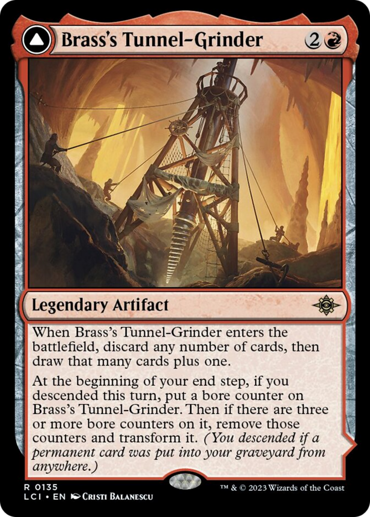 Brass's Tunnel-Grinder // Tecutlan, The Searing Rift [The Lost Caverns of Ixalan] | Anubis Games and Hobby