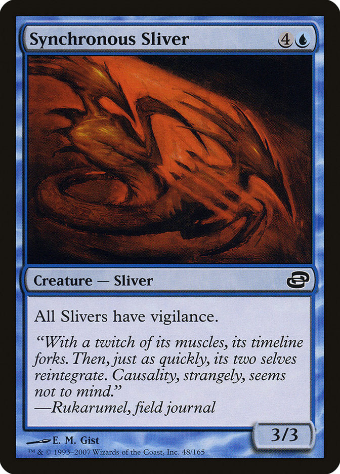 Synchronous Sliver [Planar Chaos] | Anubis Games and Hobby