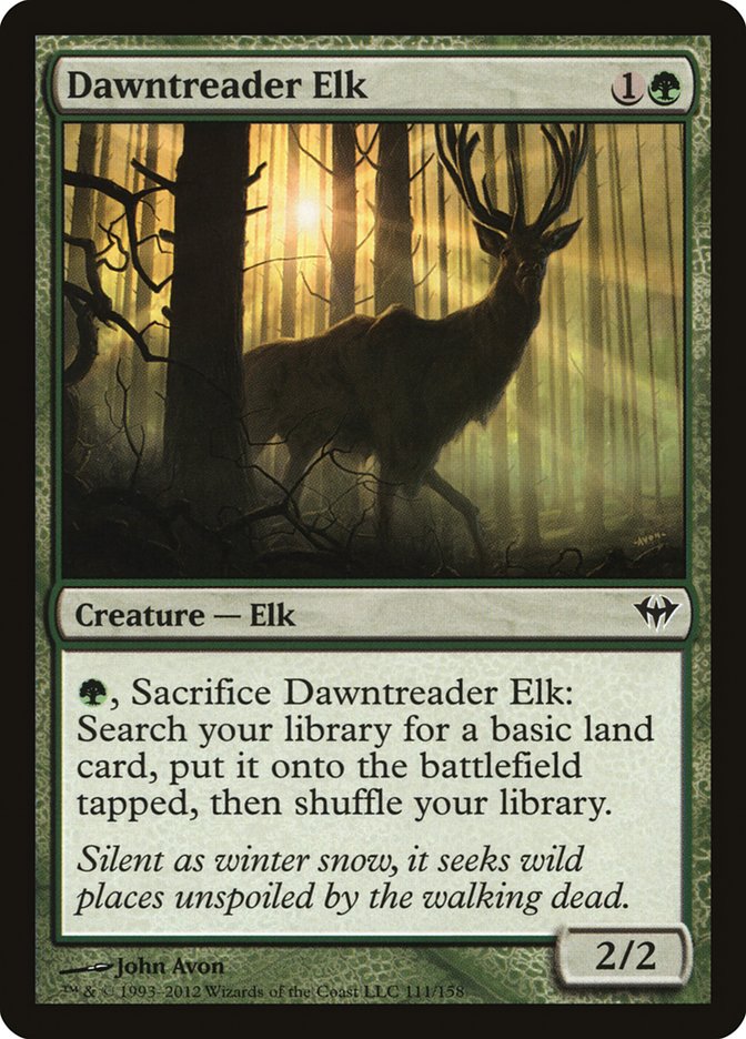 Dawntreader Elk [Dark Ascension] | Anubis Games and Hobby