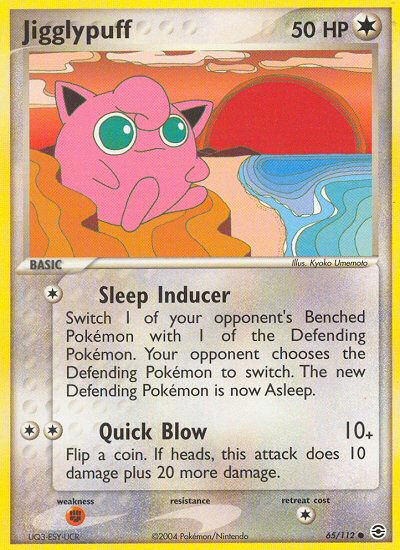 Jigglypuff (65/112) [EX: FireRed & LeafGreen] | Anubis Games and Hobby