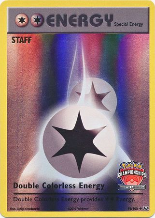 Double Colorless Energy (90/108) (NA Championship Promo Staff) [XY: Evolutions] | Anubis Games and Hobby