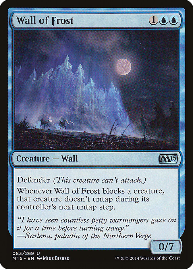 Wall of Frost [Magic 2015] | Anubis Games and Hobby