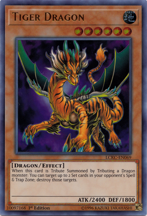 Tiger Dragon [LCKC-EN069] Ultra Rare | Anubis Games and Hobby