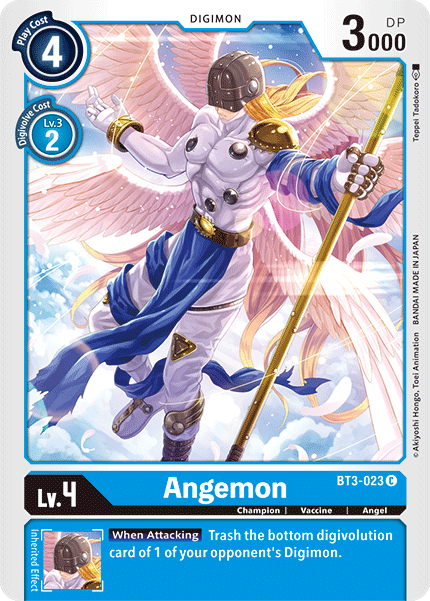 Angemon [BT3-023] [Release Special Booster Ver.1.5] | Anubis Games and Hobby