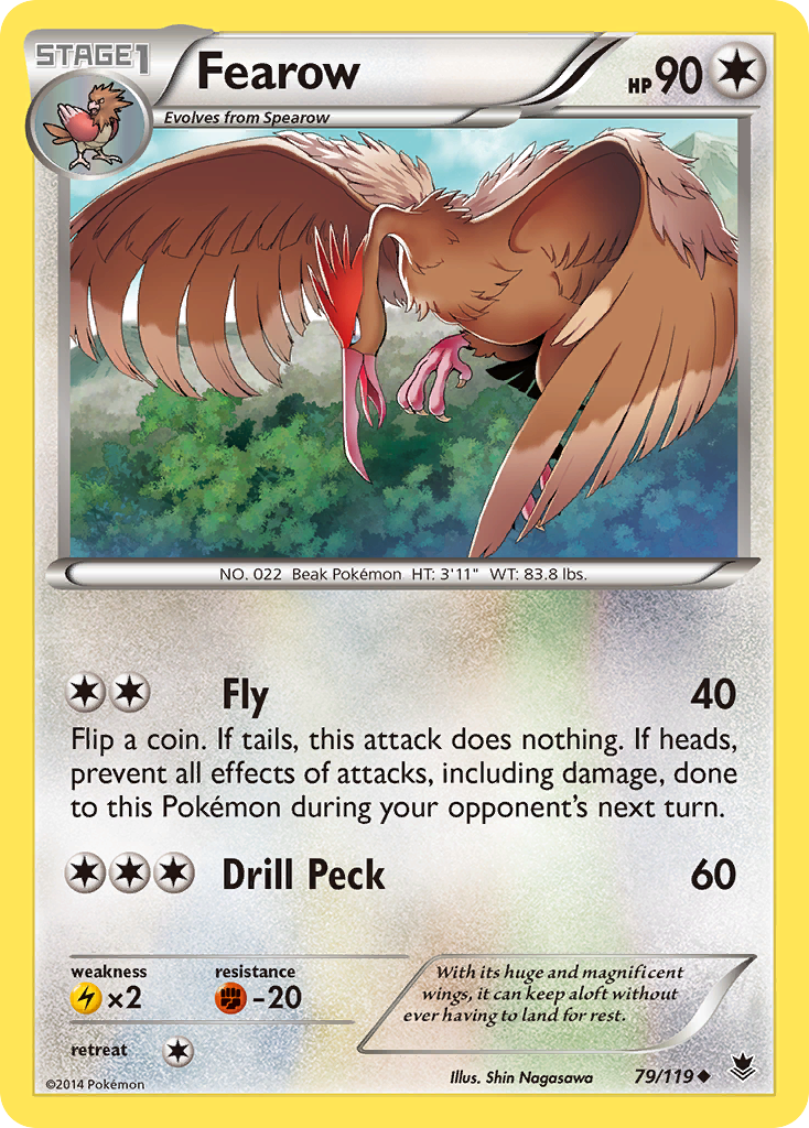 Fearow (79/119) [XY: Phantom Forces] | Anubis Games and Hobby