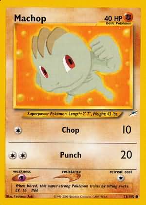 Machop (73/105) [Neo Destiny Unlimited] | Anubis Games and Hobby