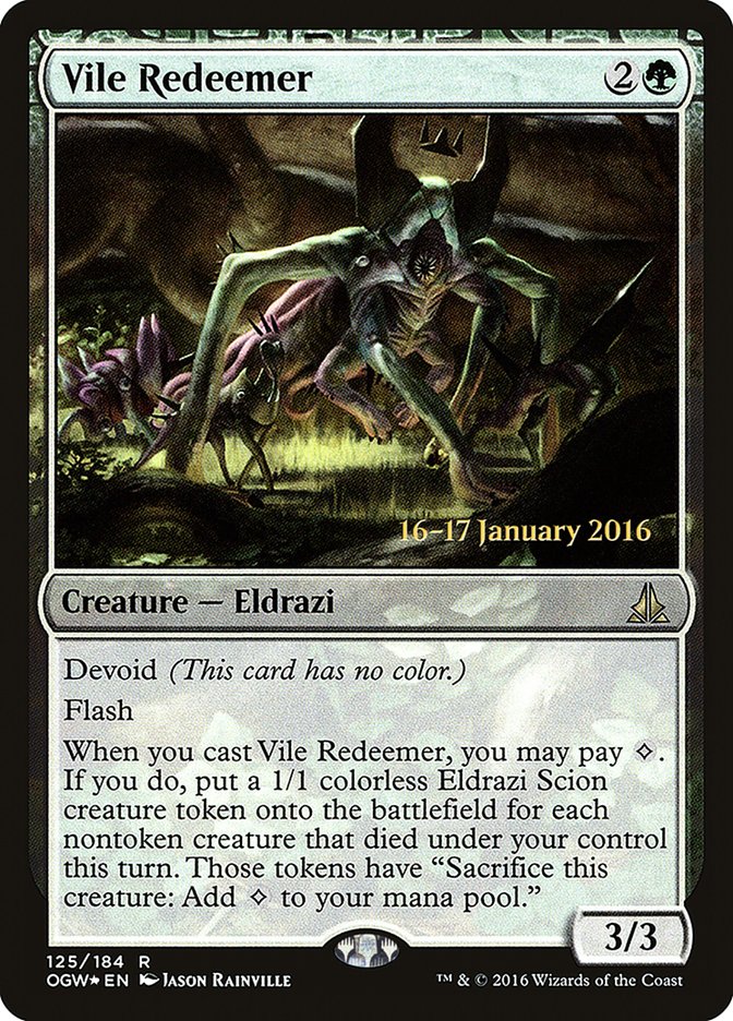 Vile Redeemer [Oath of the Gatewatch Prerelease Promos] | Anubis Games and Hobby