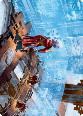 Universal Surveillance Art Card [Kamigawa: Neon Dynasty Art Series] | Anubis Games and Hobby