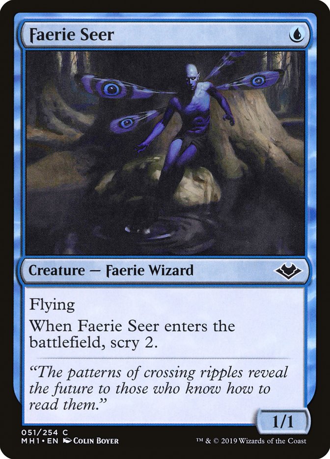 Faerie Seer [Modern Horizons] | Anubis Games and Hobby