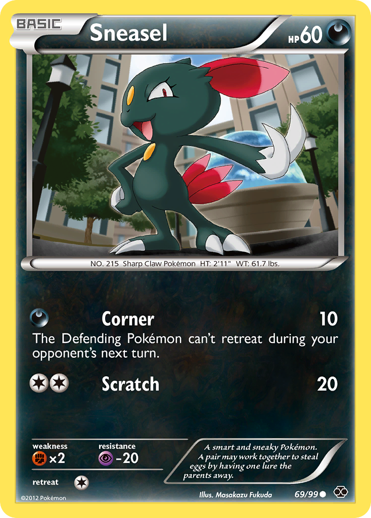 Sneasel (69/99) [Black & White: Next Destinies] | Anubis Games and Hobby