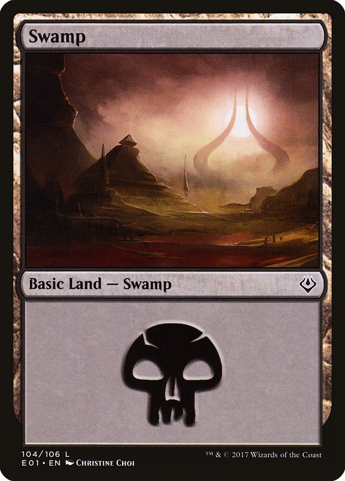 Swamp (104) [Archenemy: Nicol Bolas] | Anubis Games and Hobby