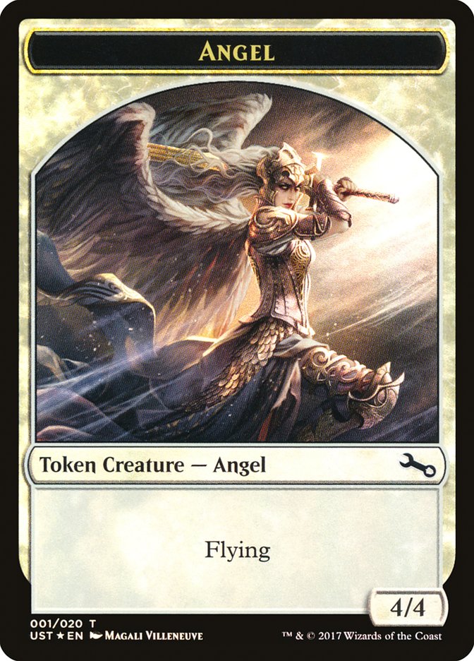 Angel // Angel Double-Sided Token [Unstable Tokens] | Anubis Games and Hobby