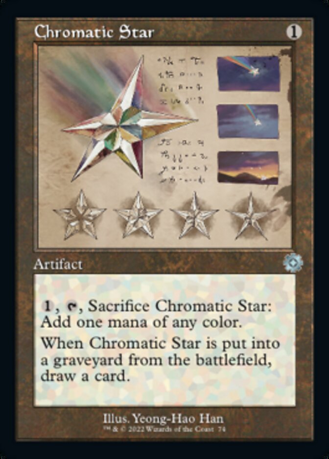 Chromatic Star (Retro Schematic) [The Brothers' War Retro Artifacts] | Anubis Games and Hobby