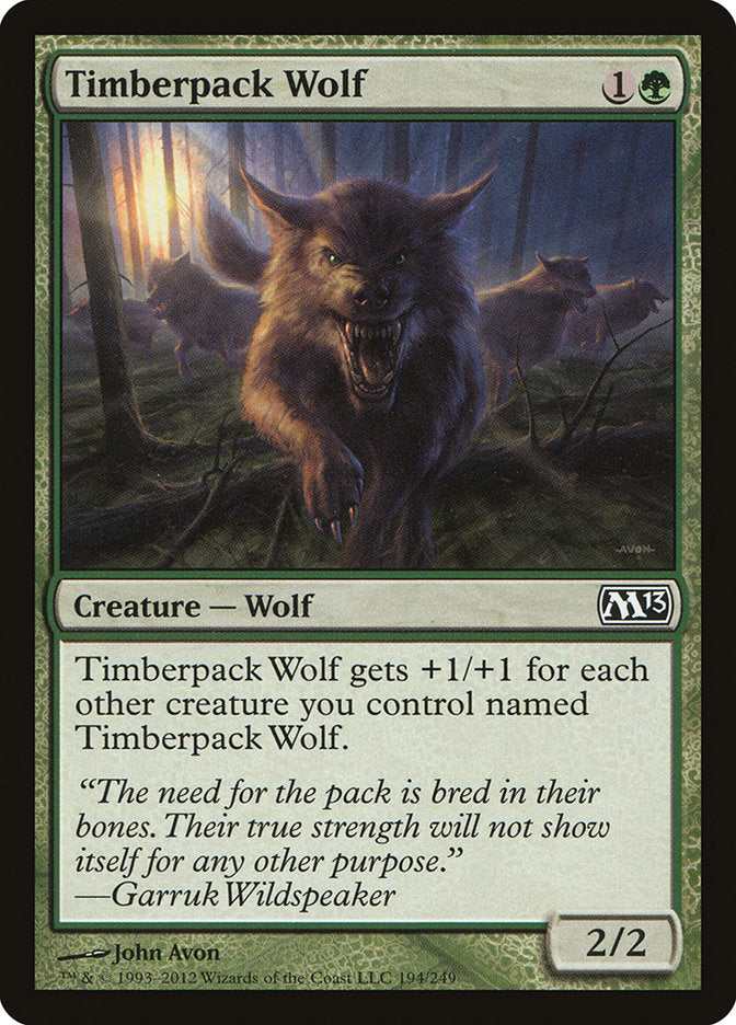 Timberpack Wolf [Magic 2013] | Anubis Games and Hobby