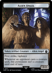 Alien Angel // Food (0025) Double-Sided Token [Doctor Who Tokens] | Anubis Games and Hobby