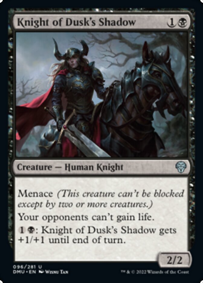 Knight of Dusk's Shadow [Dominaria United] | Anubis Games and Hobby