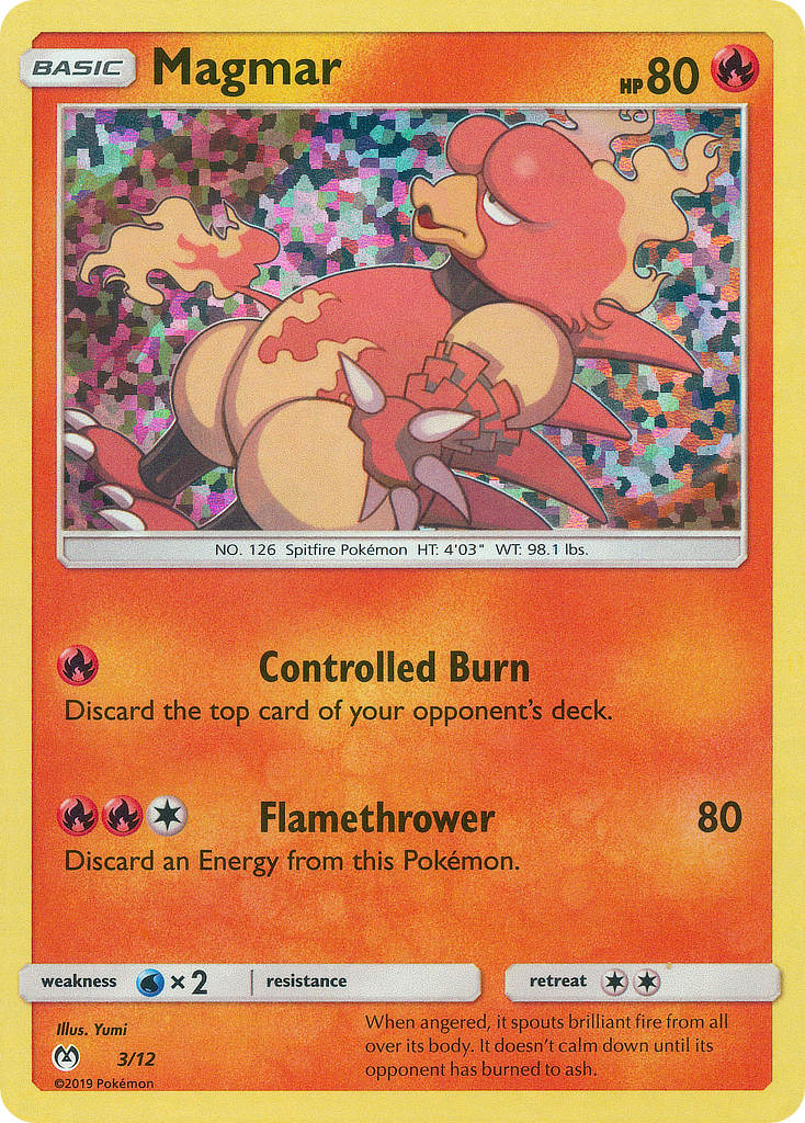 Magmar (3/12) [McDonald's Promos: 2019 Collection] | Anubis Games and Hobby