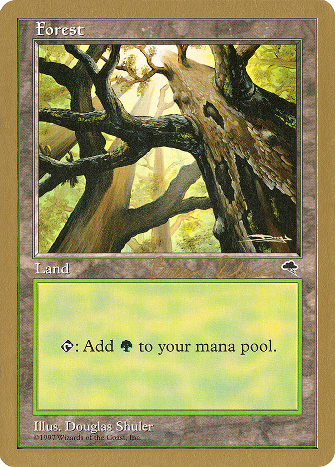 Forest (bs347) (Brian Selden) [World Championship Decks 1998] | Anubis Games and Hobby