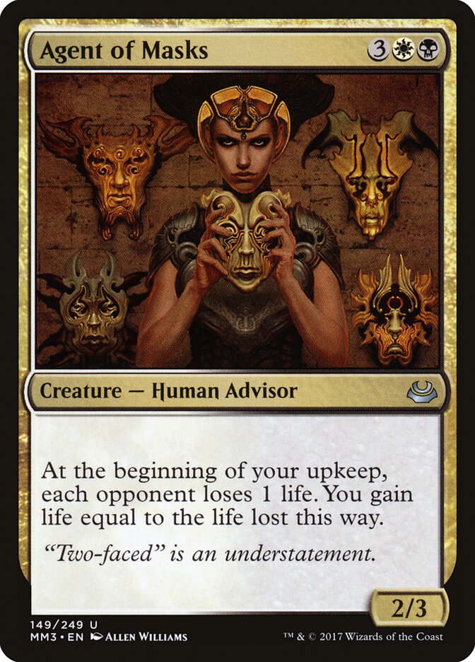 Agent of Masks [Modern Masters 2017] | Anubis Games and Hobby
