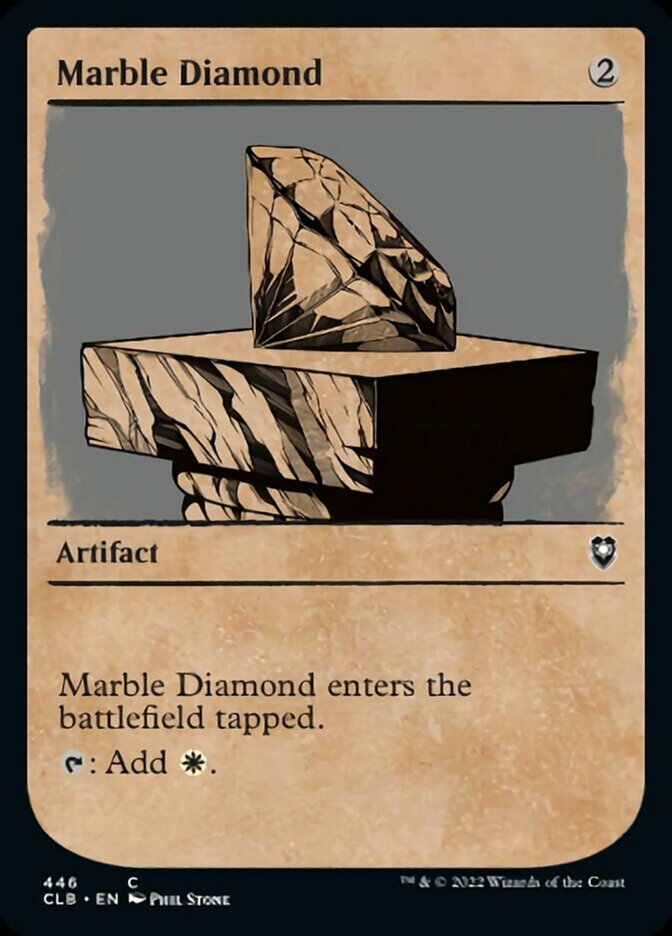 Marble Diamond (Showcase) [Commander Legends: Battle for Baldur's Gate] | Anubis Games and Hobby