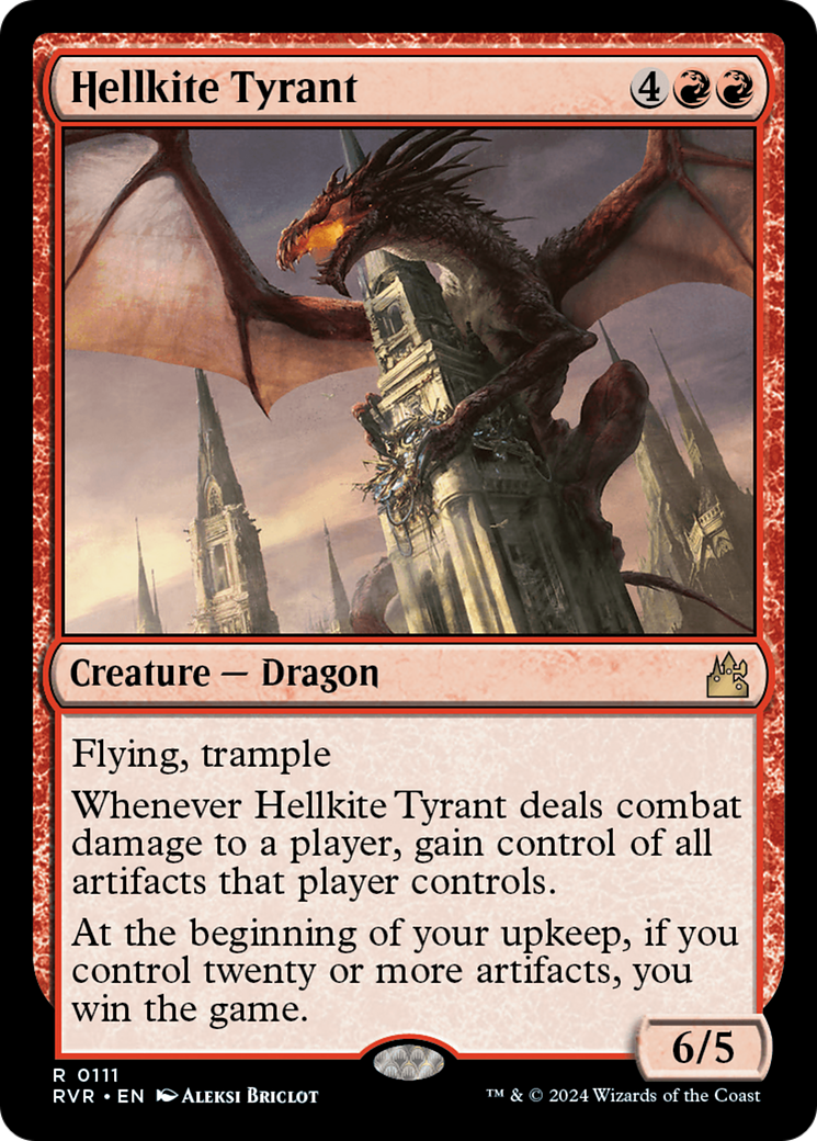 Hellkite Tyrant [Ravnica Remastered] | Anubis Games and Hobby