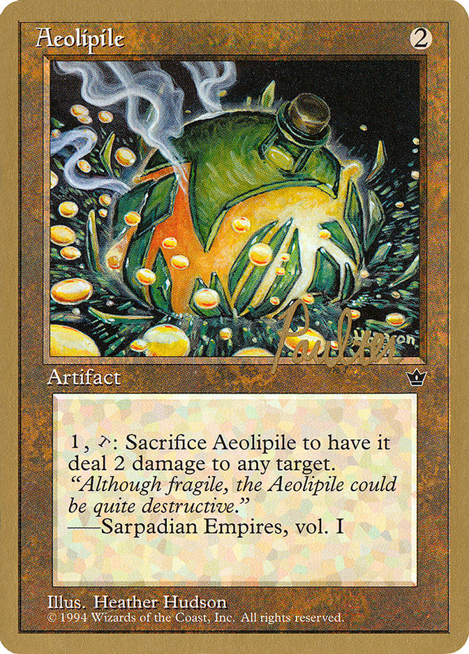 Aeolipile (Preston Poulter) [Pro Tour Collector Set] | Anubis Games and Hobby