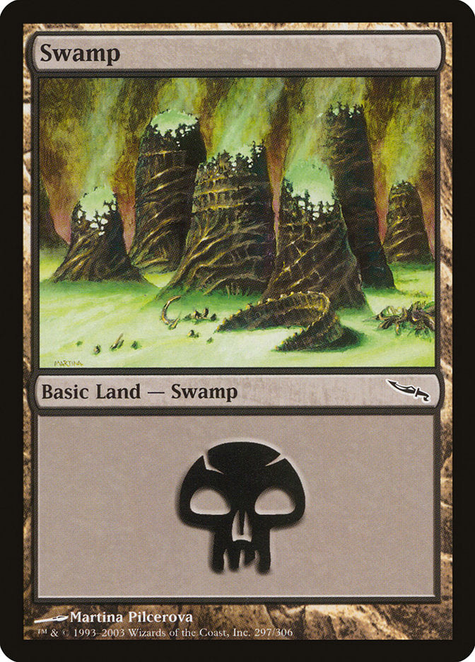 Swamp (297) [Mirrodin] | Anubis Games and Hobby