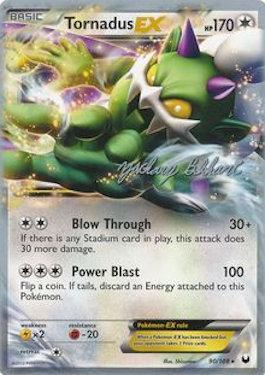 Tornadus EX (90/108) (CMT - Zachary Bokhari) [World Championships 2012] | Anubis Games and Hobby