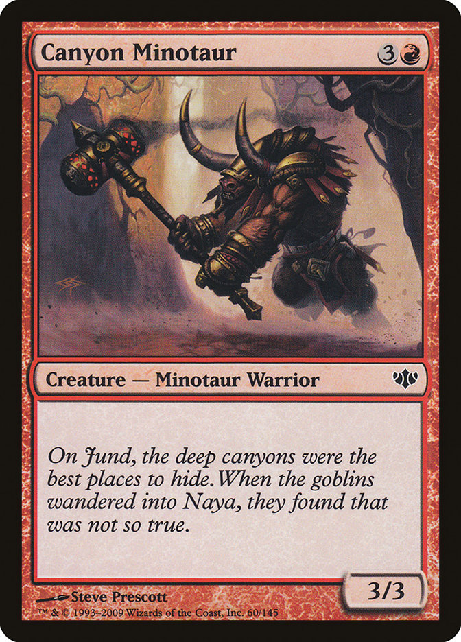 Canyon Minotaur [Conflux] | Anubis Games and Hobby